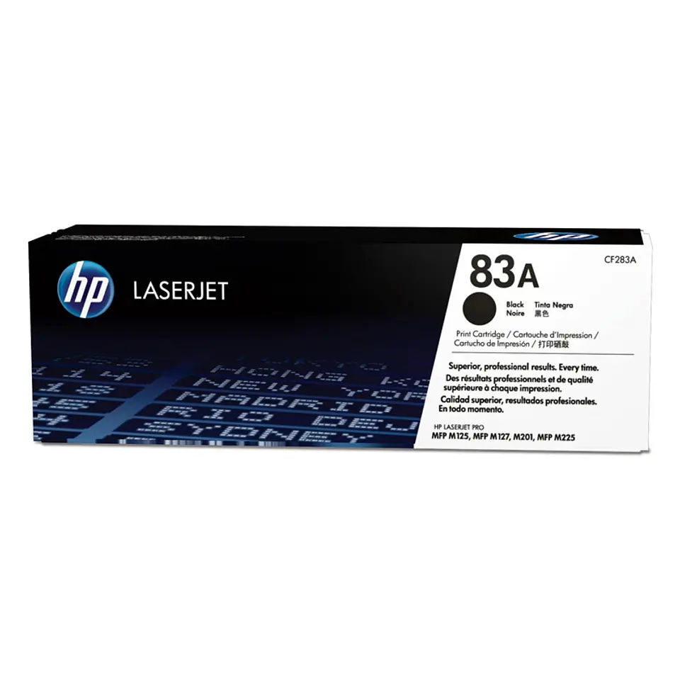 Toner HP LaserJet Original 83A Preto 1