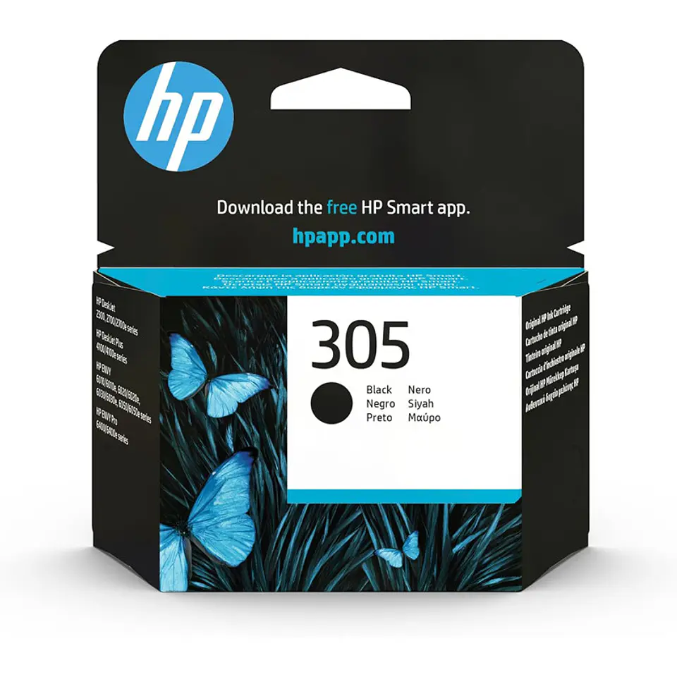 Tinteiro HP Original 305 Preto 1