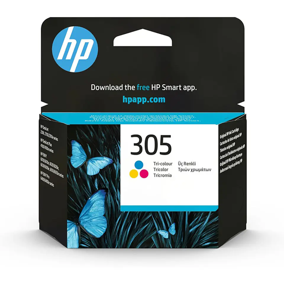 Tinteiro HP Original 305 Tricolor 1