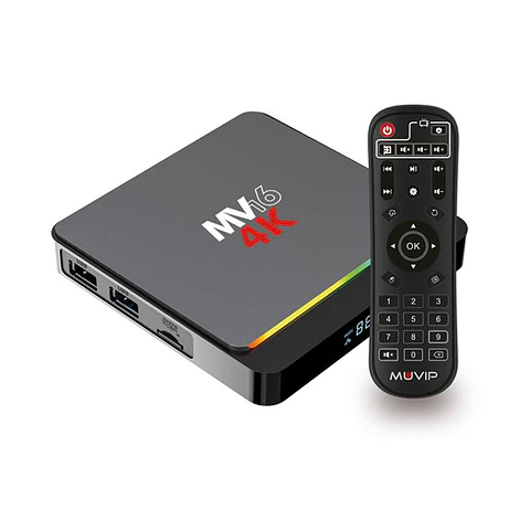 Mini PC Smart TV MUVIP MV16 4K 5G Android 10 4GB RAM 32GB ROM