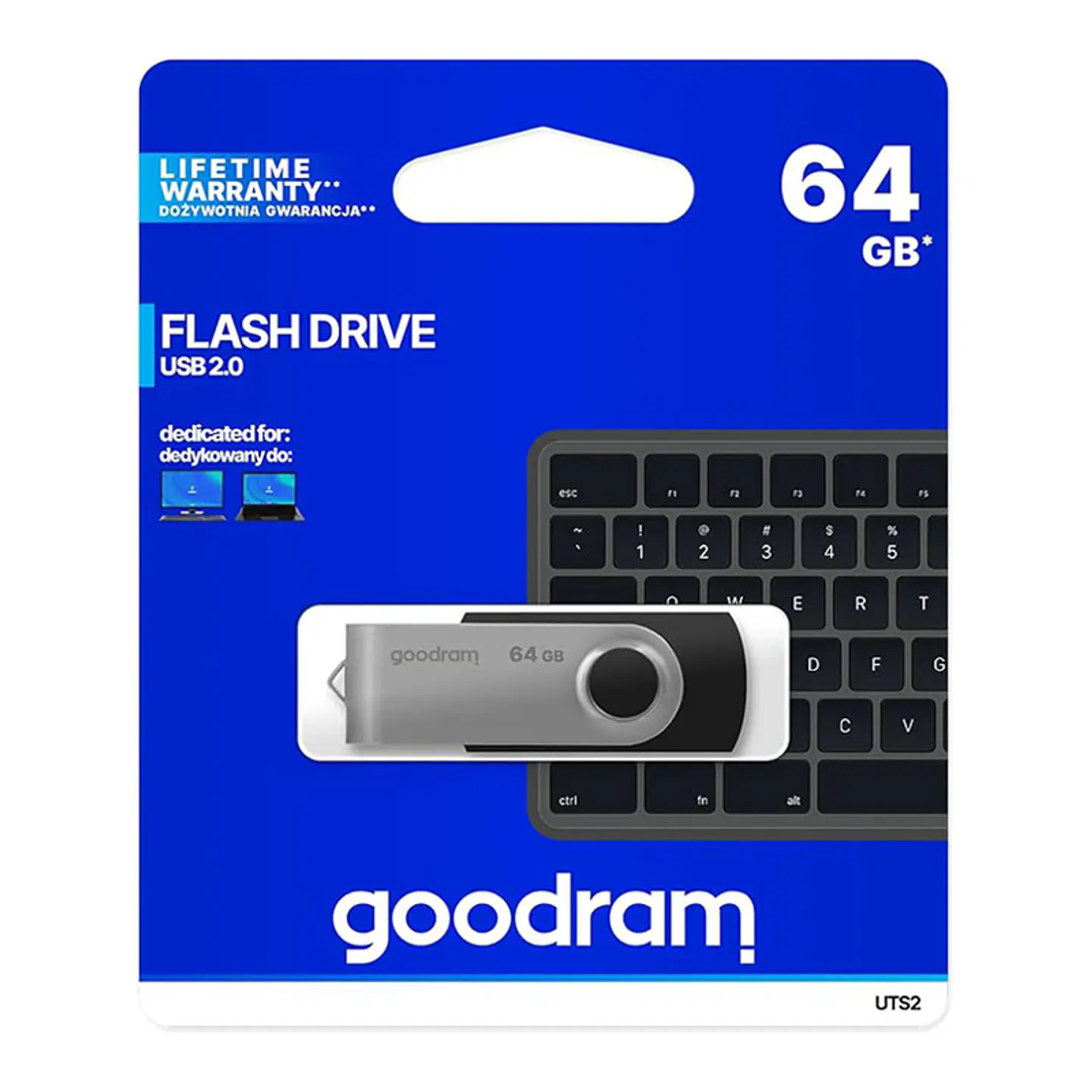 Pen Drive Goodram UTS2 64GB 1