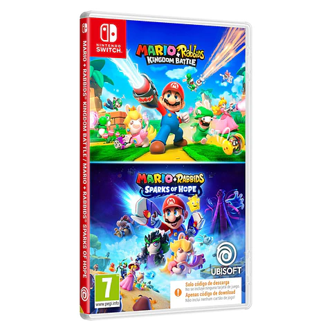 Mario + Rabbids Double Pack Nintendo Switch (apenas código de download)