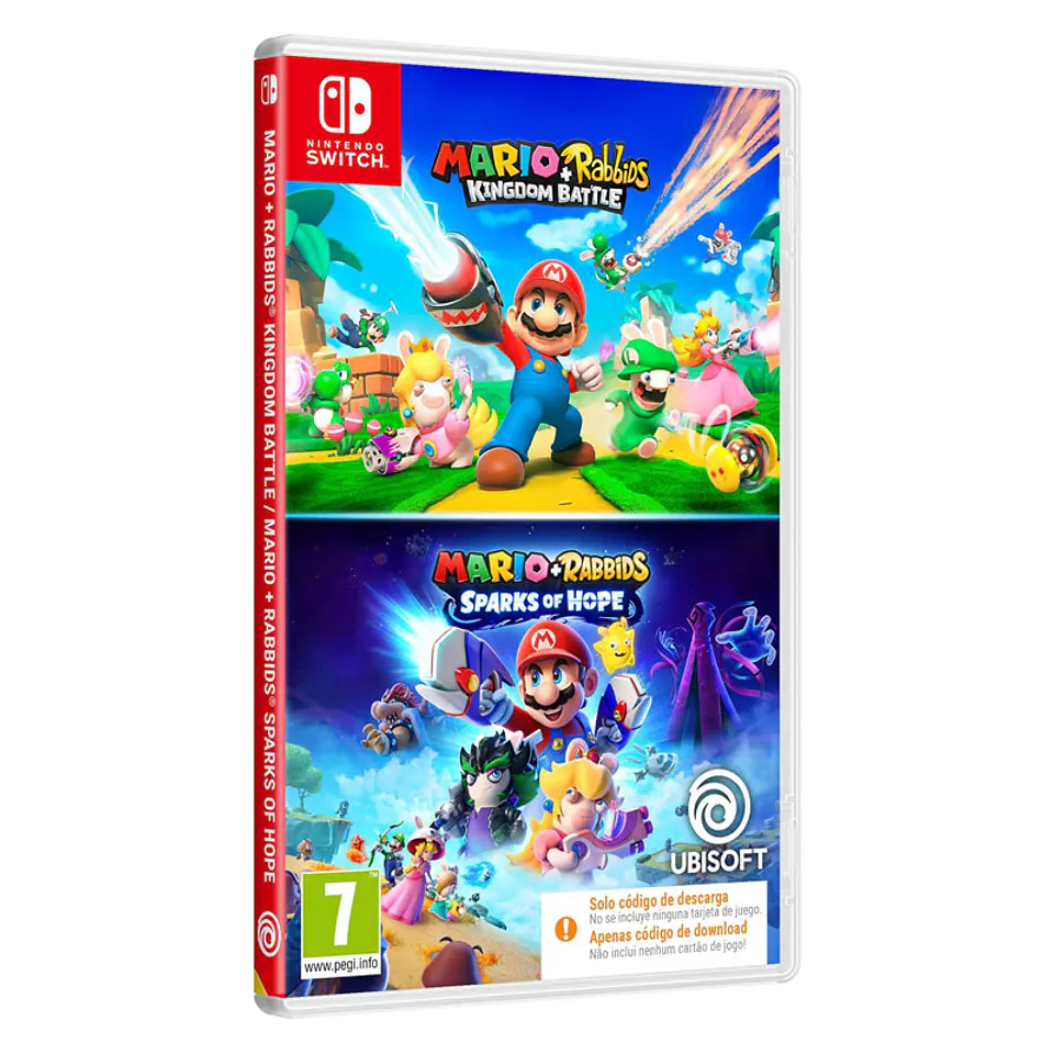 Mario + Rabbids Double Pack Nintendo Switch (apenas código de download) 1