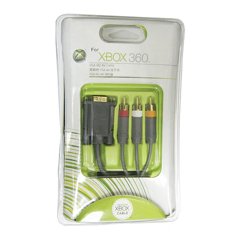Cabo VGA HD (RCA) para XBOX 360