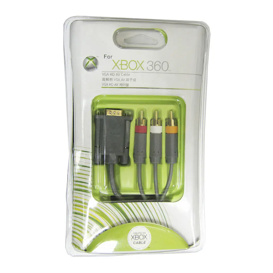 Cabo VGA HD (RCA) para XBOX 360 1