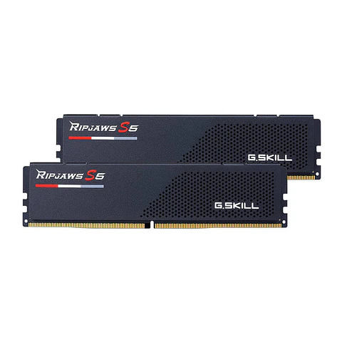 Memória RAM UDIMM G.SKILL Ripjaws S5 Series 32GB (2x16GB) DDR5-5200MHz (AMD Expo/Intel XMP) CL40 (40-40-83) 1.10V