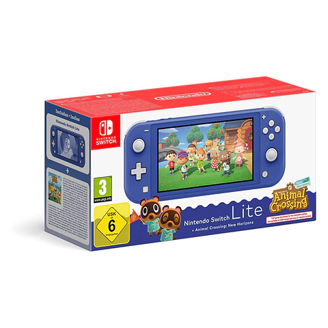 Consola Nintendo Switch Lite Animal Crossing: New Horizons Timmy & Tommy Aloha Edition