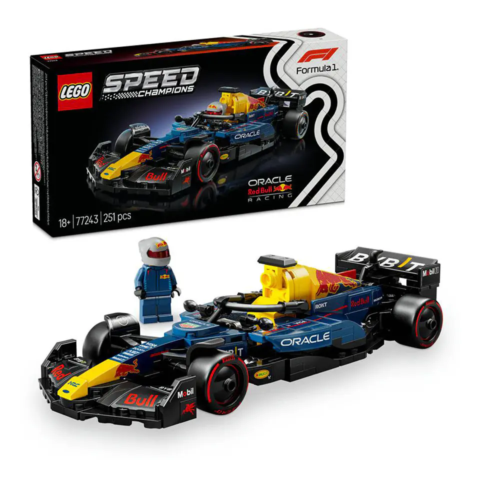 LEGO Speed Champions: Carro de Corrida Oracle Red Bull Racing RB20 F1 1