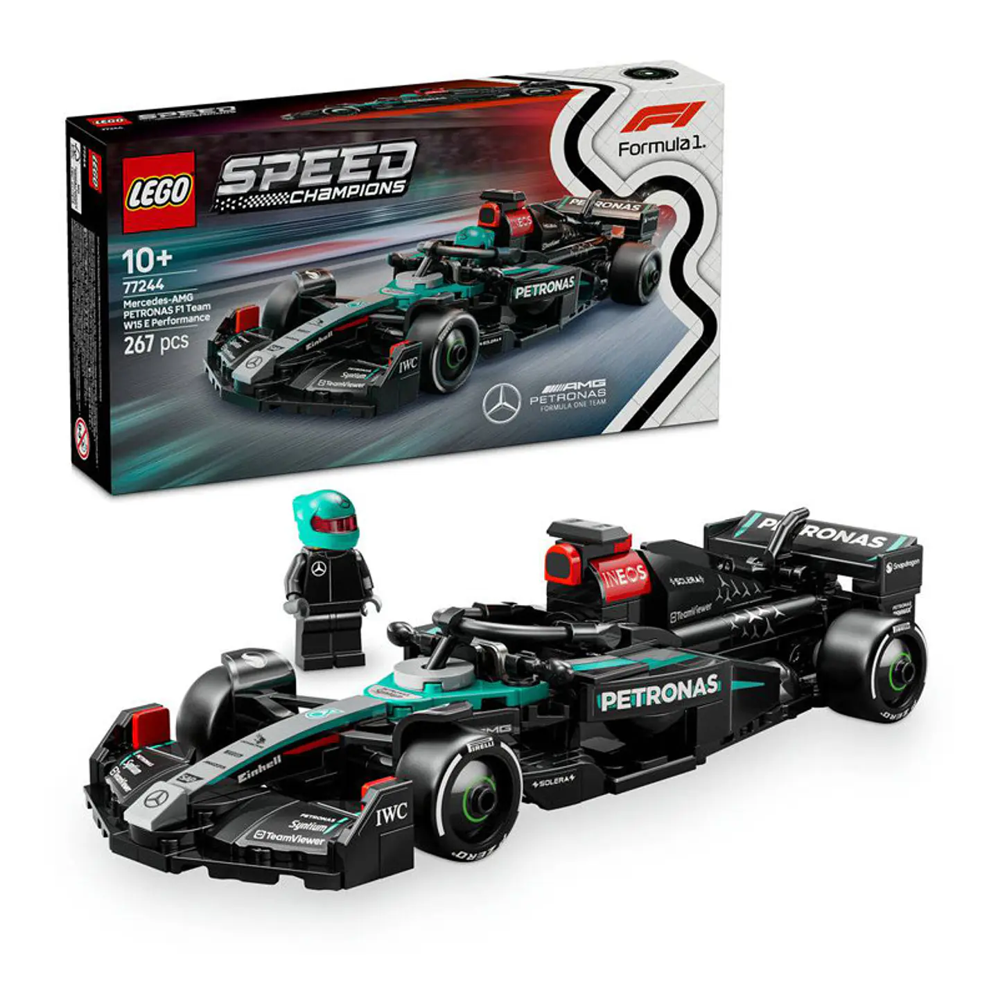 LEGO Speed Champions: Carro de Corrida Mercedes-AMG F1 W15 1