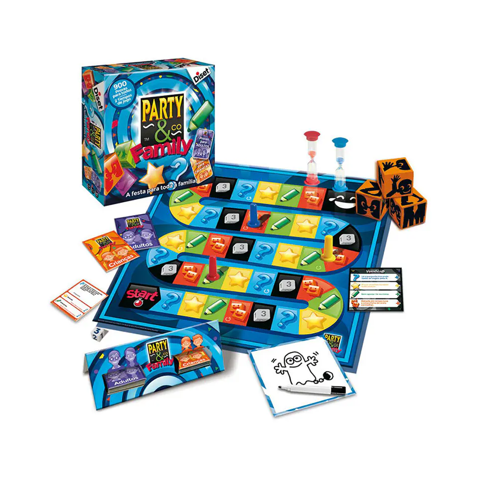 Jogo de Tabuleiro Diset Party & Co Family 1