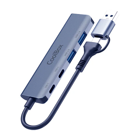 CoolBox HUB4 lite 2 x USB 3.0 / 2 x USB-C 3.0