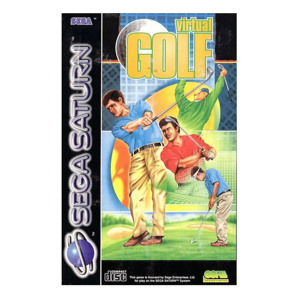 Virtual Golf Sega Saturn 1