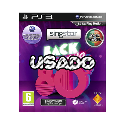 SingStar Back to the 80s PS3 USADO