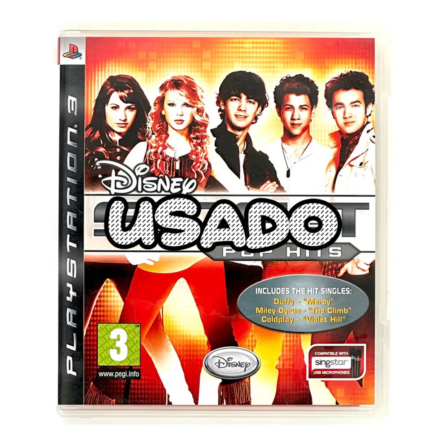 Disney Sing It: Pop Hits PS3 USADO 1