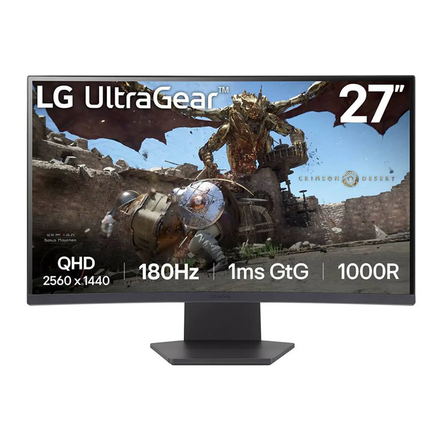 Monitor Curvo LG UltraGear 27GS60QC-B VA 27