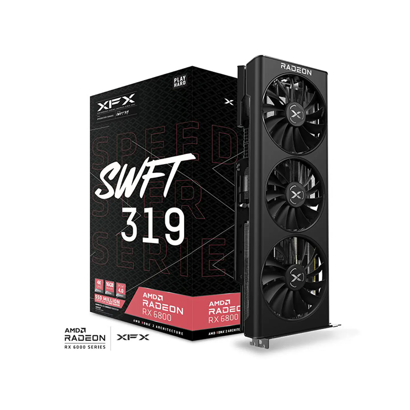 Placa Gráfica XFX AMD Radeon RX 6800 