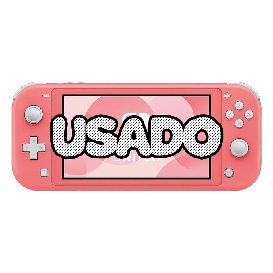 Consola Nintendo Switch Lite Coral + Cartão 256GB USADO (1 ano de garantia) 1