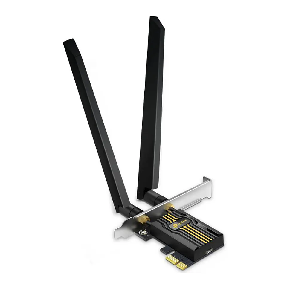 Placa de Rede PCI-Express TP-Link Archer TBE400E Tri-Band Wi-Fi 7 BE6500 + Bluetooth 5.4 1