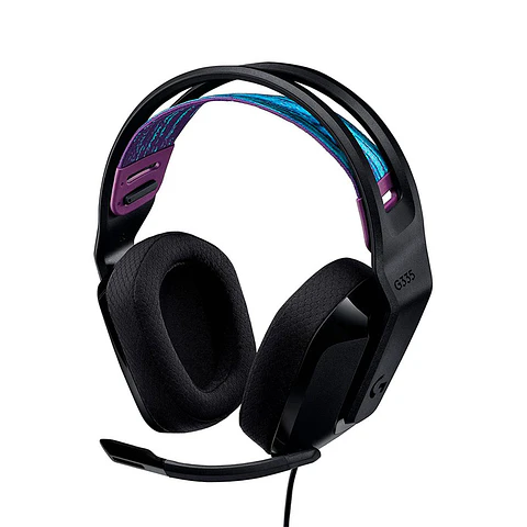 Headset Logitech G335 Wired Gaming Black