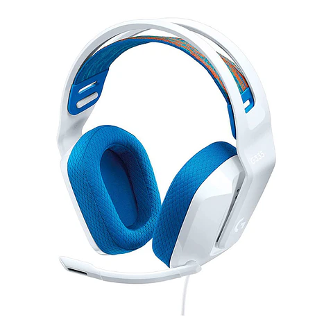 Headset Logitech G335 Wired Gaming White