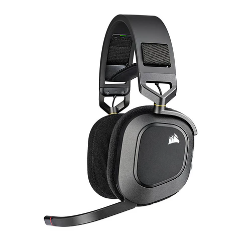 Headset Corsair HS80 RGB Wireless Carbon