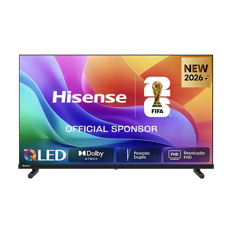 Smart TV Hisense Series A5S (2026) 40"/100cm QLED FHD VIDAA