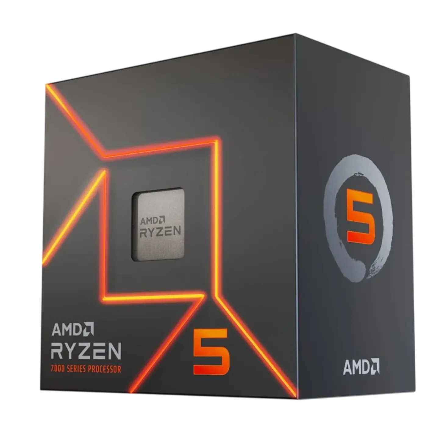 Processador AMD Ryzen 5 7600 6-Core (3.8GHz-5.1GHz) 38MB AM5 1