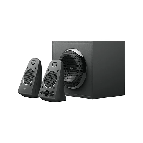 Colunas Logitech Z625 THX Sound 2.1 400W Peak / 200W RMS Black