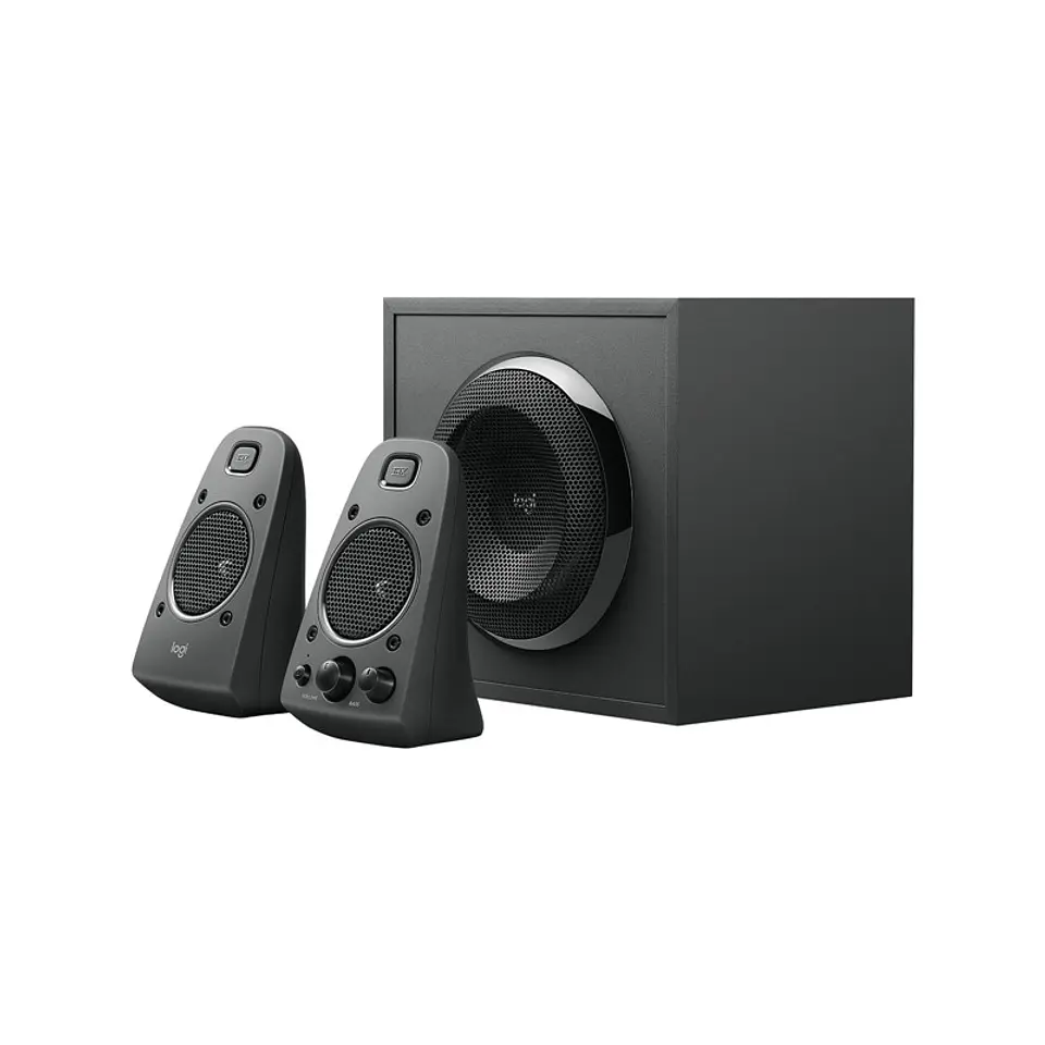 Colunas Logitech Z625 THX Sound 2.1 400W Peak / 200W RMS Black 1