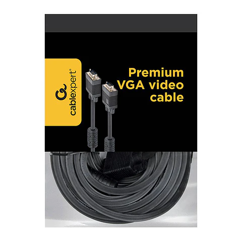Cabo VGA Gembird CC-PPVGA-6B HD15M/HD15M Dual-Shielded Ferrite 1.8m