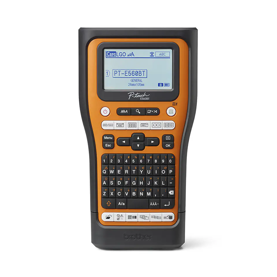 Rotuladora Eletrónica Profissional Bluetooth Brother PT-E560BTSP 1
