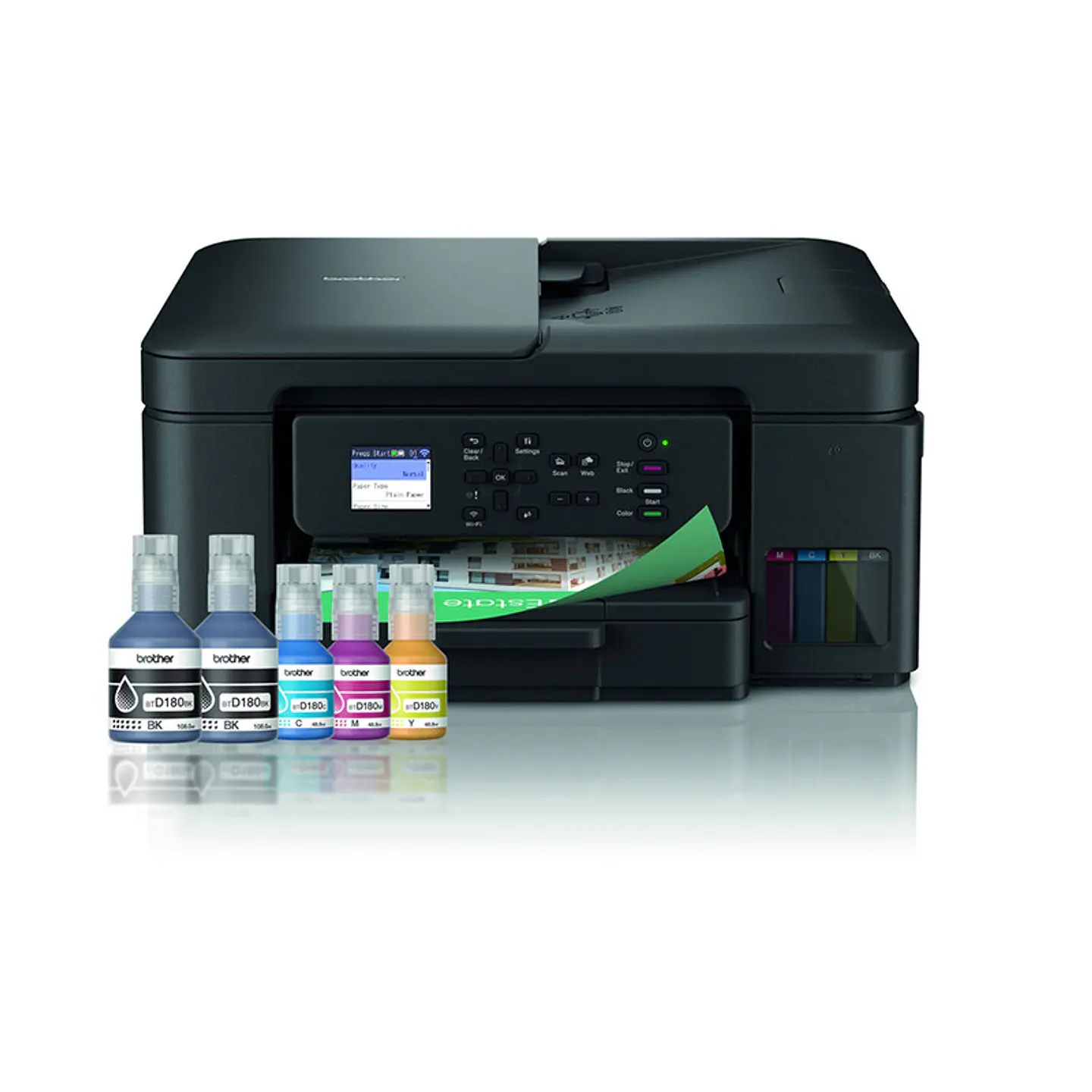 Impressora Jato de Tinta Brother Tankbenefit DCP-T780DW Multifunções (Impressão, Cópia, Digitalização), Duplex Auto, Wireless 1