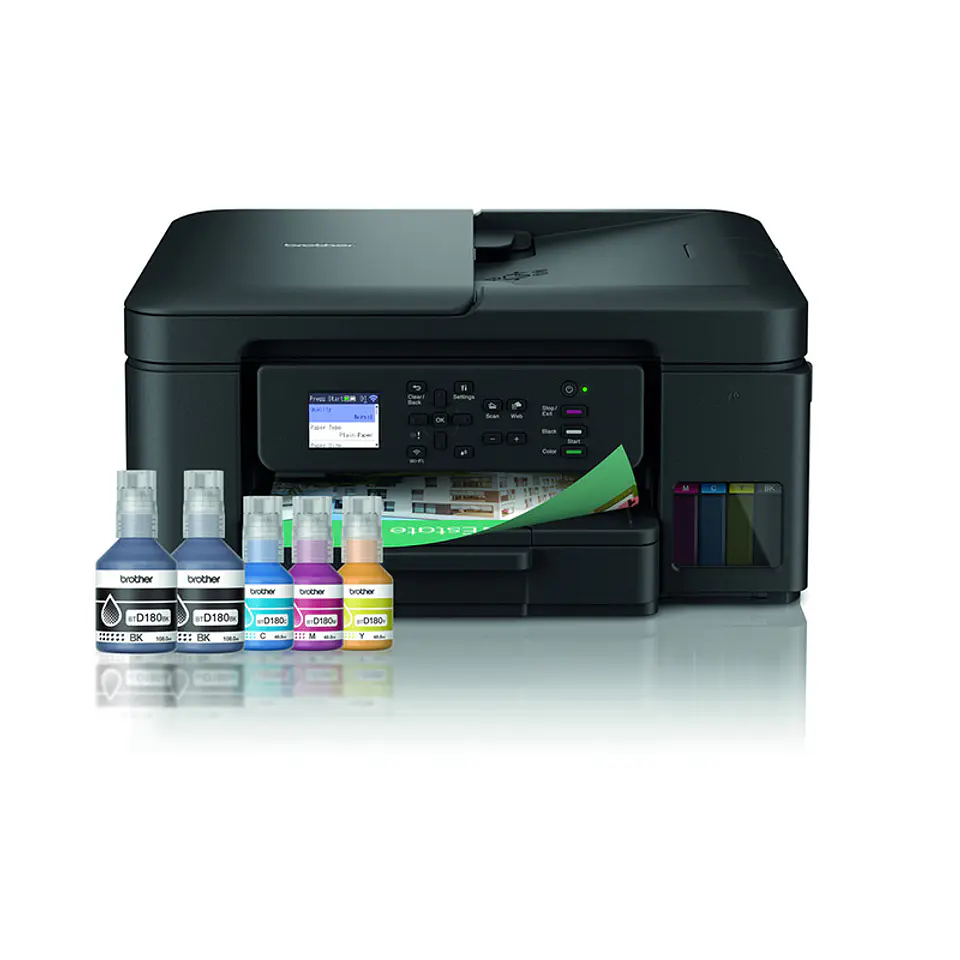 Impressora Jato de Tinta Brother Tankbenefit DCP-T780DW Multifunções (Impressão, Cópia, Digitalização), Duplex Auto, Wireless 1
