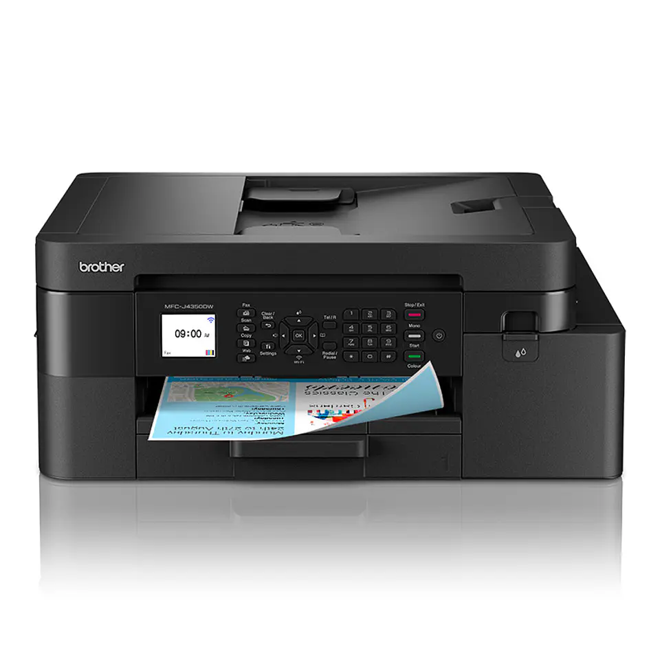 Impressora Jato de Tinta Brother MFC-J4350DW Multifunções (Impressão, Cópia, Digitalização, Fax), Duplex Automático, Wireless 1