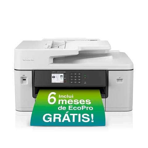 Impressora Jato de Tinta a Cores Brother MFC-J6540DWE (A3) Multifunções (Impressão, Cópia, Digitalização, Fax), Duplex Auto, Wireless