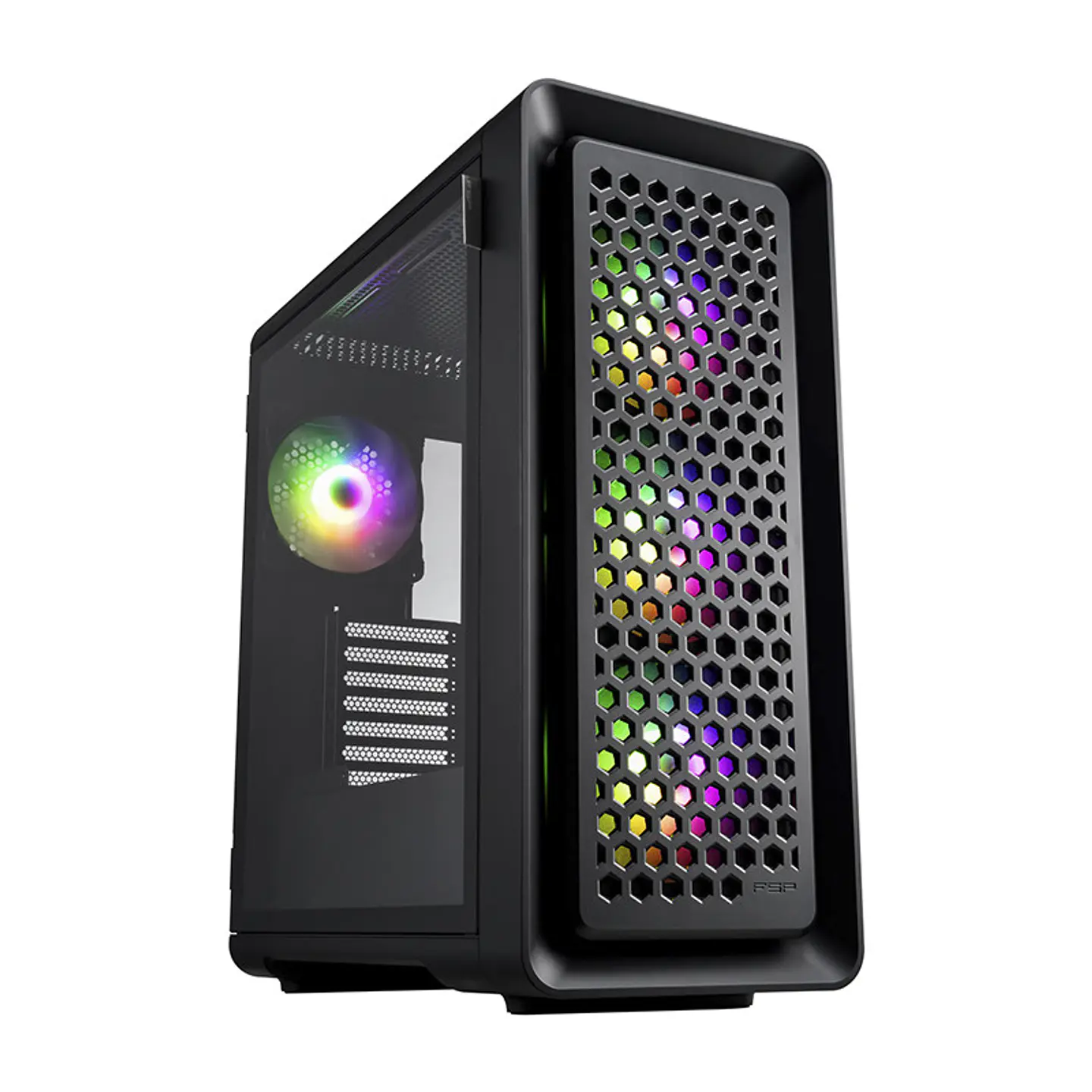 Caixa E-ATX FSP CUT593A 4x Ventoinhas 140mm Black 1