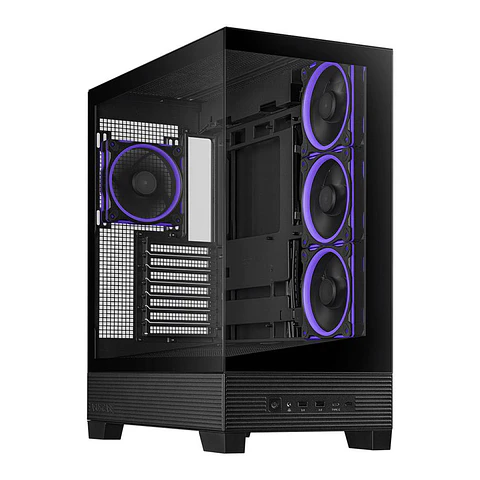 Caixa ATX Asus A31 Plus ARGB Vidro Temperado Black