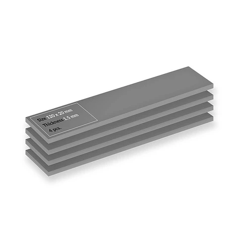 Adesivo Térmico Arctic TP-4 Premium Performance Thermal Pad - 120mm x 20mm x 1.5mm (Pack 4)