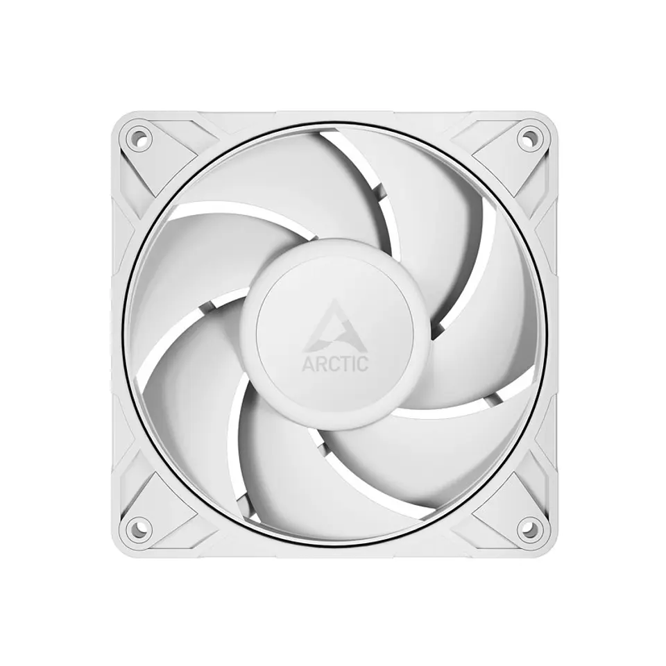 Ventoinha 120mm Arctic P12 Pro PST 3000RPM 4 Pinos PWM Branca (Single Fan) 1