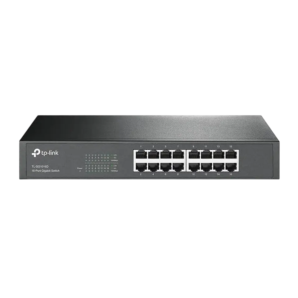 TP-LINK TL-SG1016D Switch con 16 puertos Gigabit 1