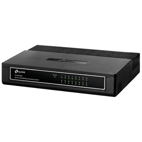 TP-LINK TL-SF1016D 16-Port 10/100Mbps Desktop Switch