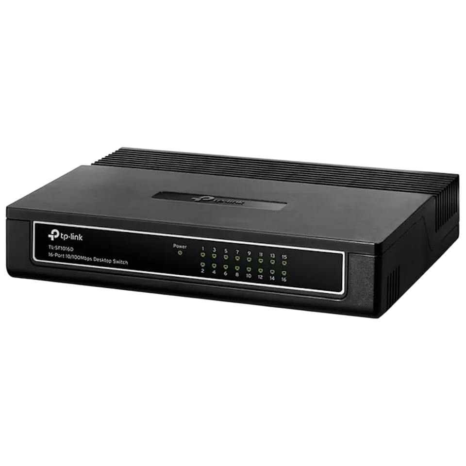 TP-LINK TL-SF1016D 16-Port 10/100Mbps Desktop Switch 1