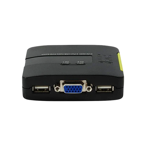 LevelOne 2 Puertos KVM-0223