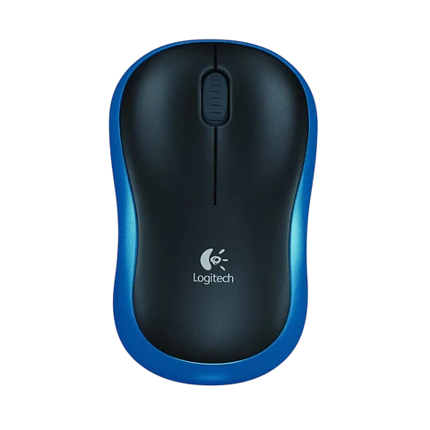 Logitech M185 Azul Ratón Inalámbrico - 1000 DPI