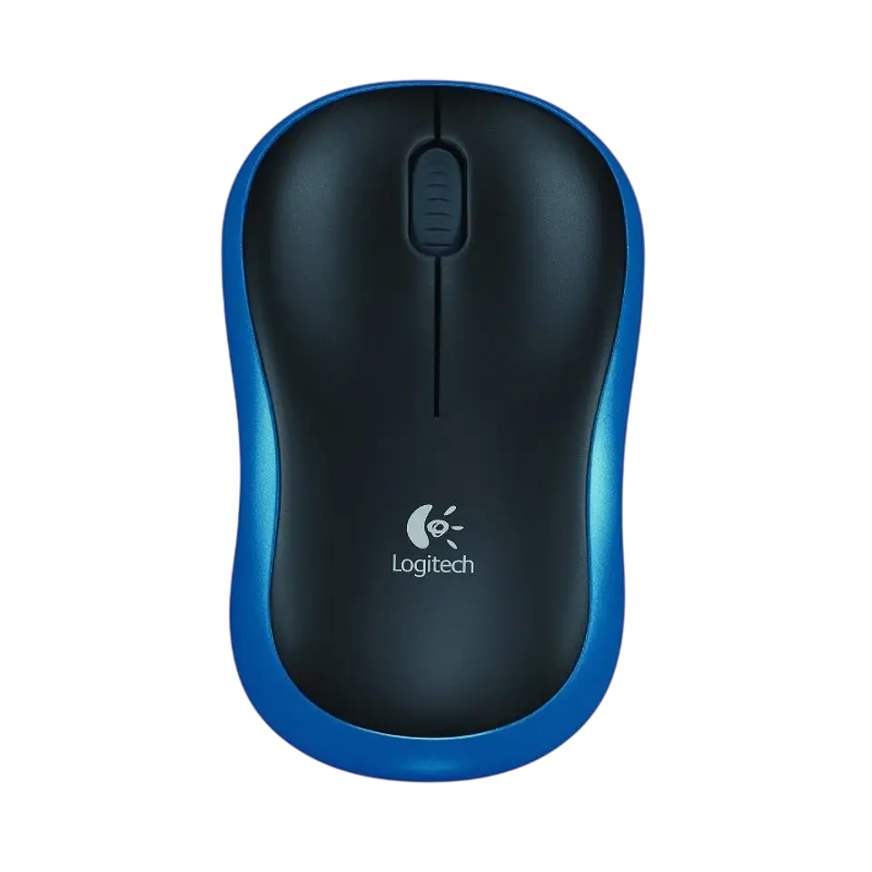 Logitech M185 Azul Ratón Inalámbrico - 1000 DPI 1