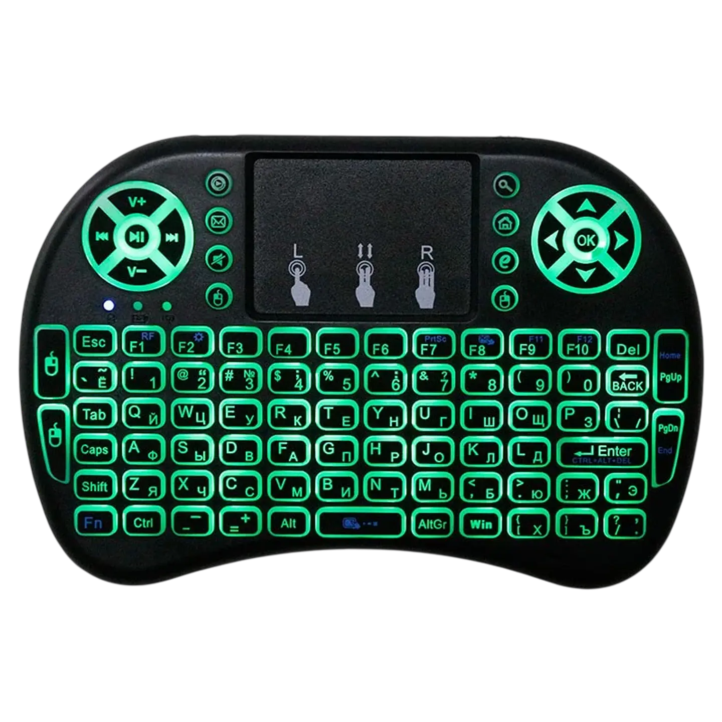Mini Teclado Inalámbrico i8 RGB LED 1