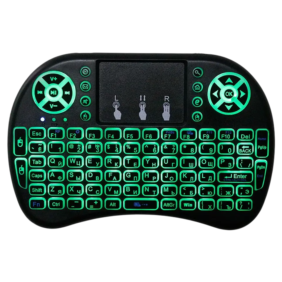 Mini Teclado Inalámbrico i8 RGB LED 1