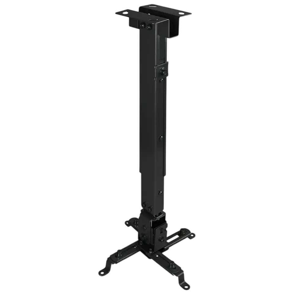 Tooq PJ2012T soporte para proyector Techo Negro 1
