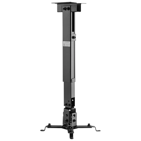 Aisens CWP01TSE-047 soporte para proyector Pared/techo Negro