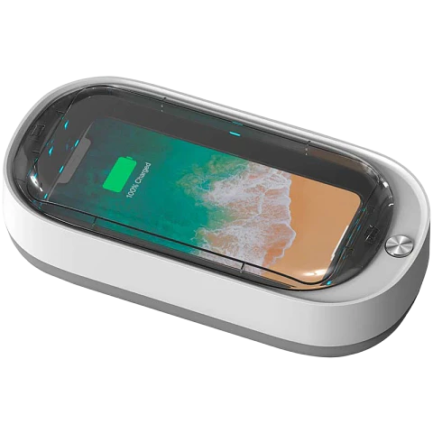 Esterilizador de Smartphone con Cargador Inalámbrico S100